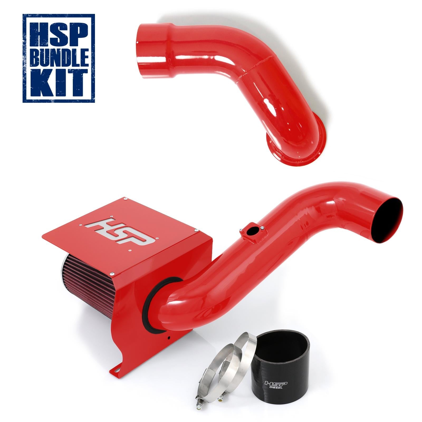 2004.5-2007 Chevrolet / GMC Cold Air Intake Bundle HSP Diesel - sunny-diesel-performance