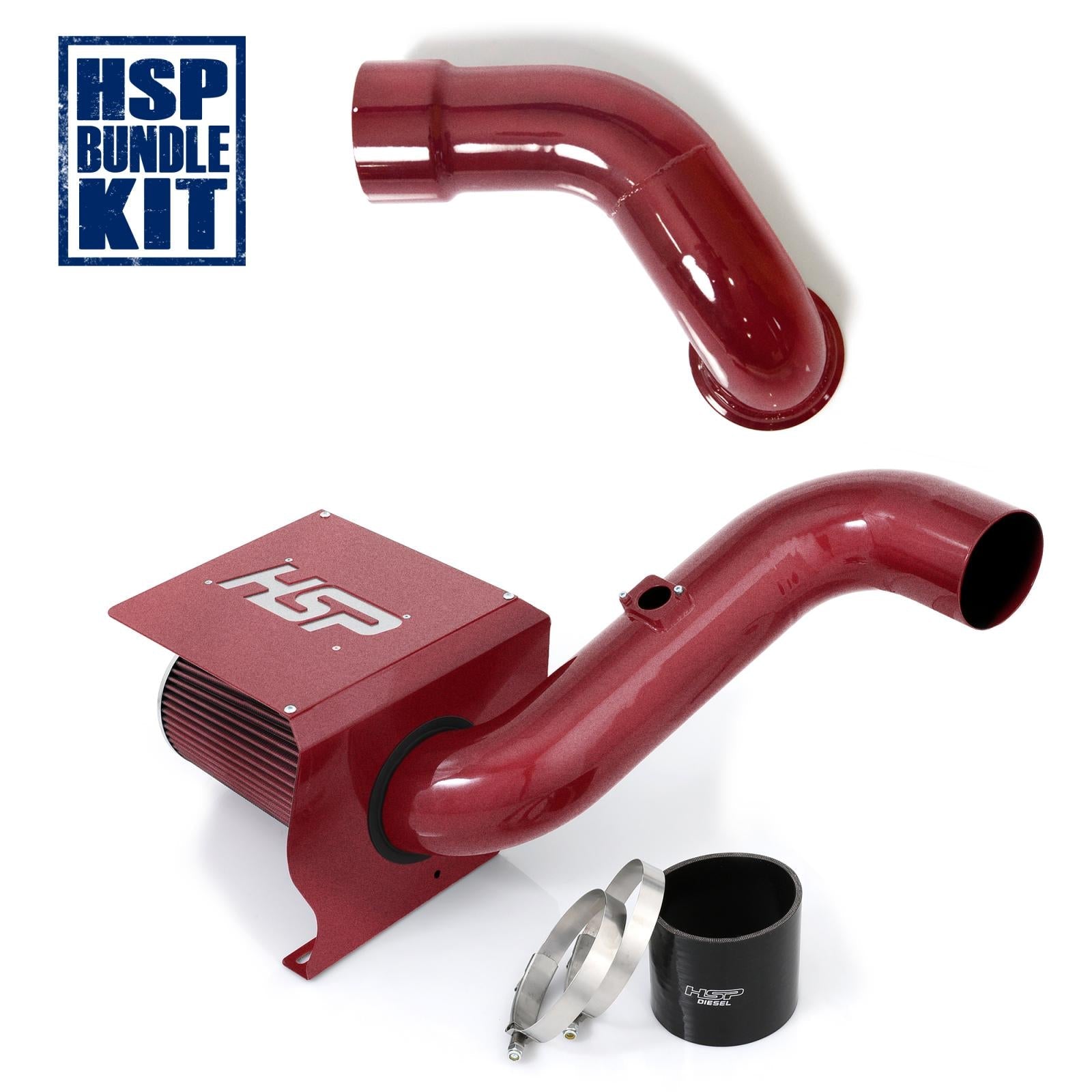 2004.5-2007 Chevrolet / GMC Cold Air Intake Bundle HSP Diesel - sunny-diesel-performance