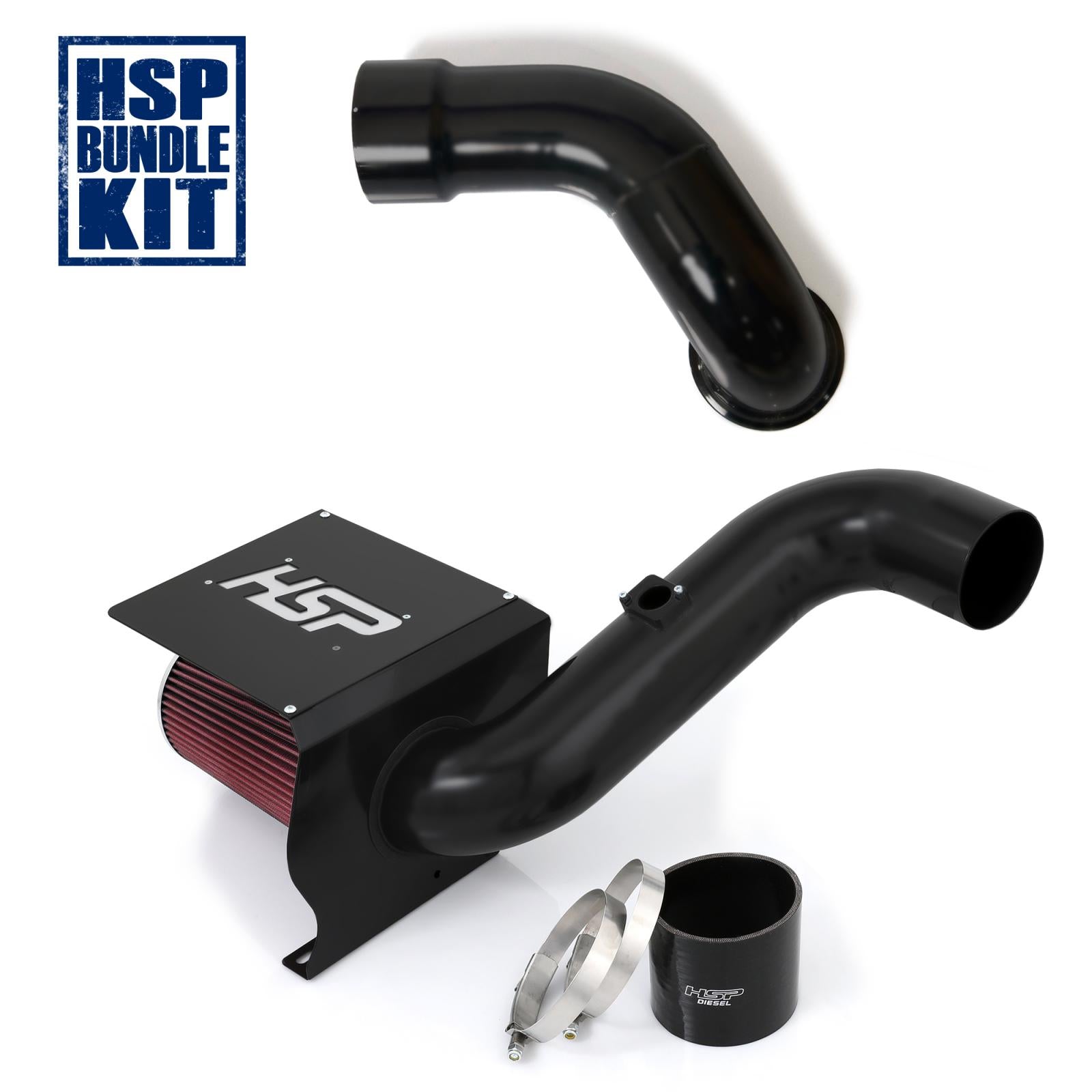 2004.5-2007 Chevrolet / GMC Cold Air Intake Bundle HSP Diesel - sunny-diesel-performance