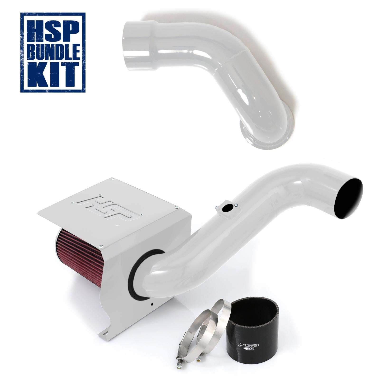 2004.5-2007 Chevrolet / GMC Cold Air Intake Bundle HSP Diesel - sunny-diesel-performance