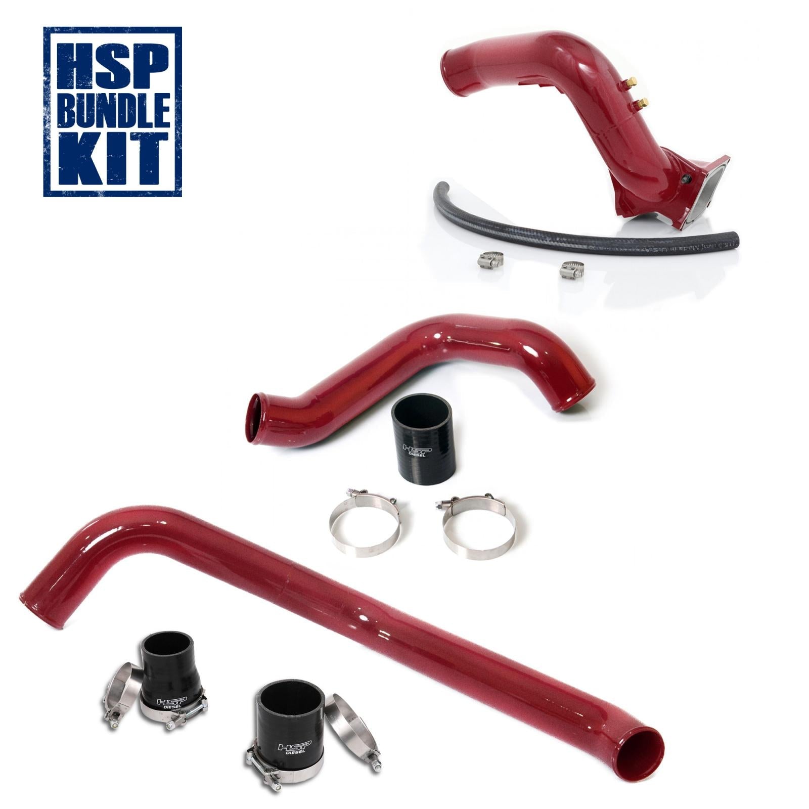 2004.5-2005 Chevrolet / GMC Intercooler Charge Pipe Bundle HSP Diesel - sunny-diesel-performance