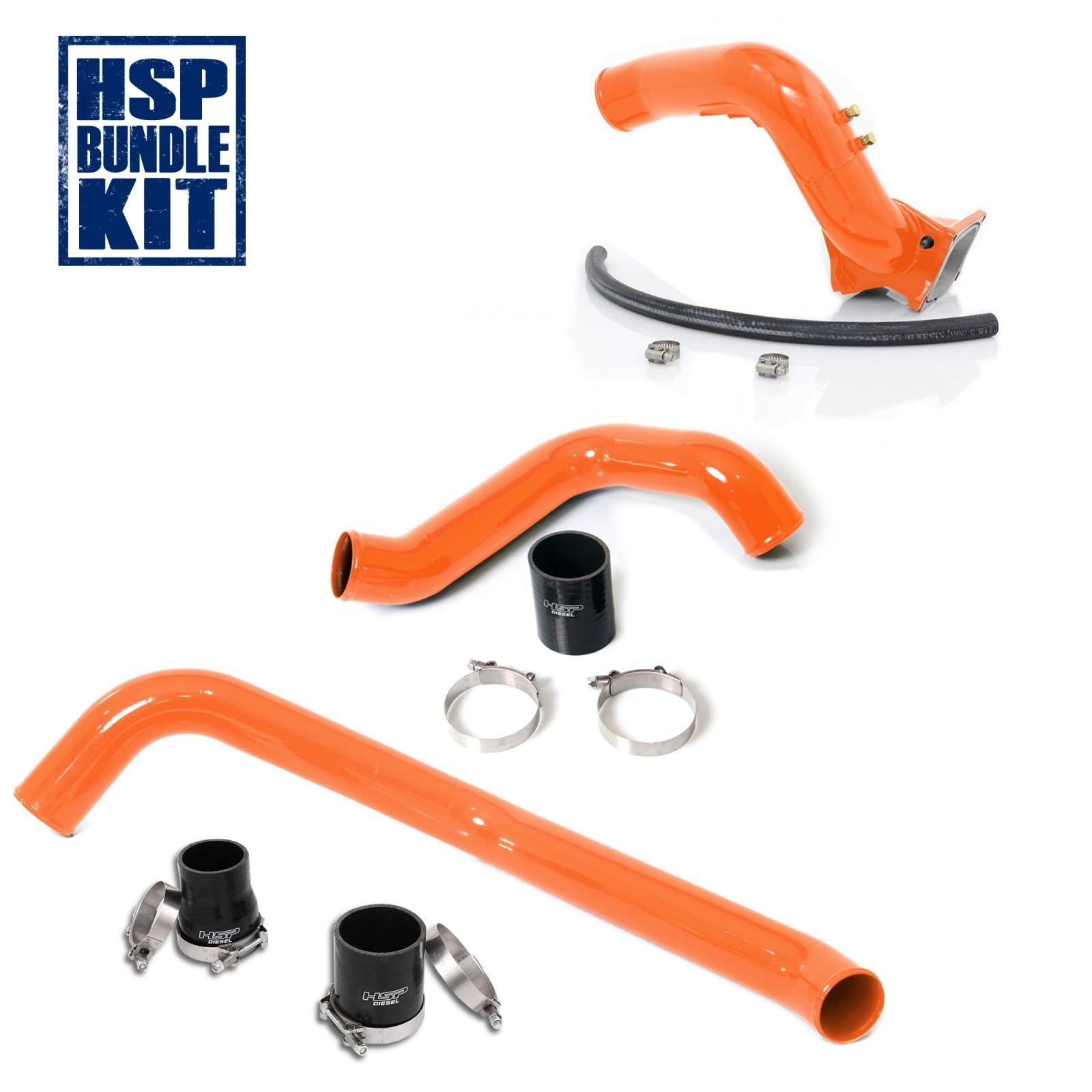 2004.5-2005 Chevrolet / GMC Intercooler Charge Pipe Bundle HSP Diesel - sunny-diesel-performance
