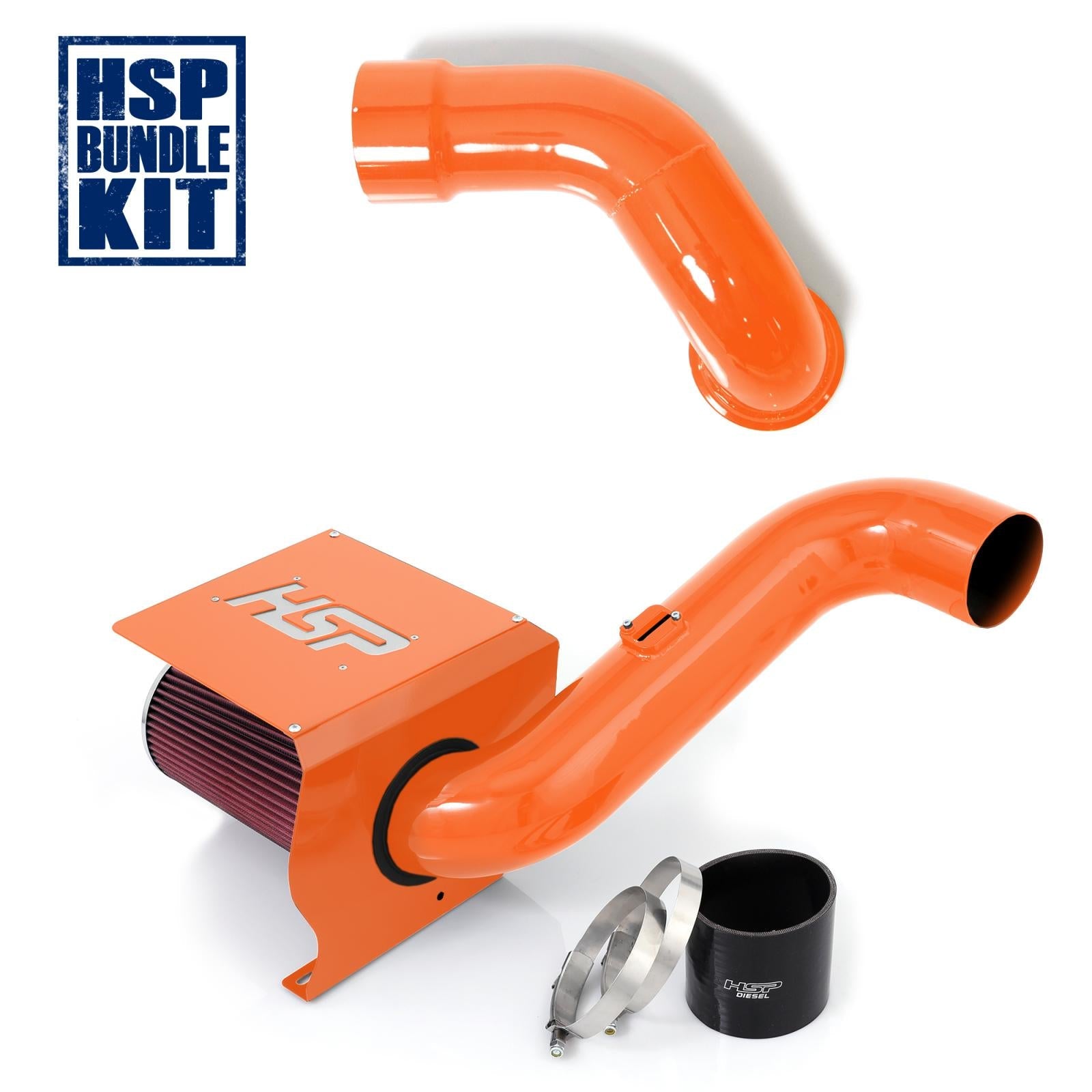 2007.5-2010 Chevrolet / GMC Cold Air Intake Bundle HSP Diesel - sunny-diesel-performance