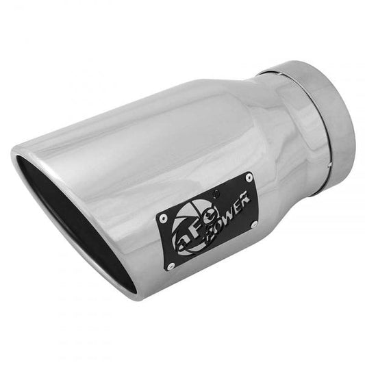 AFE 49T50702-P12 7" POLISHED EXHAUST TIP 5" IN X 7" OUT X 12" LONG - sunny-diesel-performance