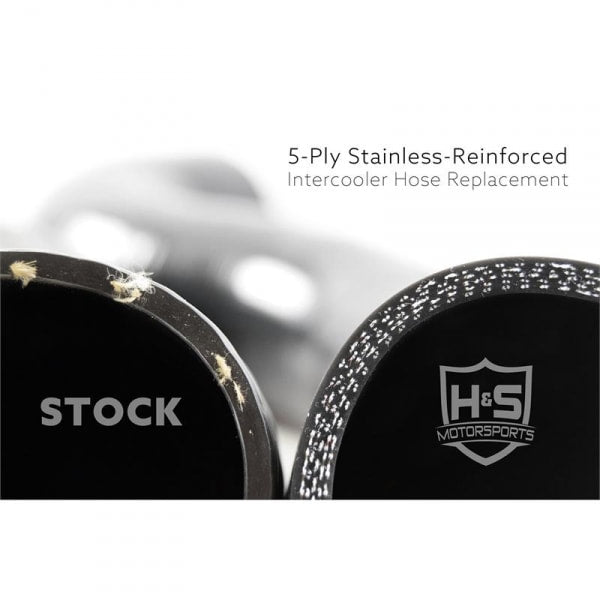 H&S MOTORSPORTS 122008 INTERCOOLER PIPE UPGRADE (OEM REPLACEMENT) 2017-2019 6.7 Powerstroke - sunny-diesel-performance