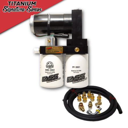 FASS Titanium Signature Series 220GPH Fuel System for 2017-2022 Ford Powerstroke 6.7L (700-900hp)