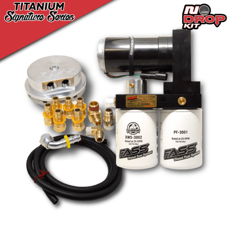 FASS No-Drop Series 140GPH Fuel System for 2017-2022 Ford Powerstroke 6.7L (Stock-700hp)