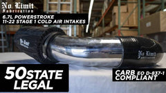 No Limit Fabrication 6.7 Powerstroke 20-25 Cold Air Intake